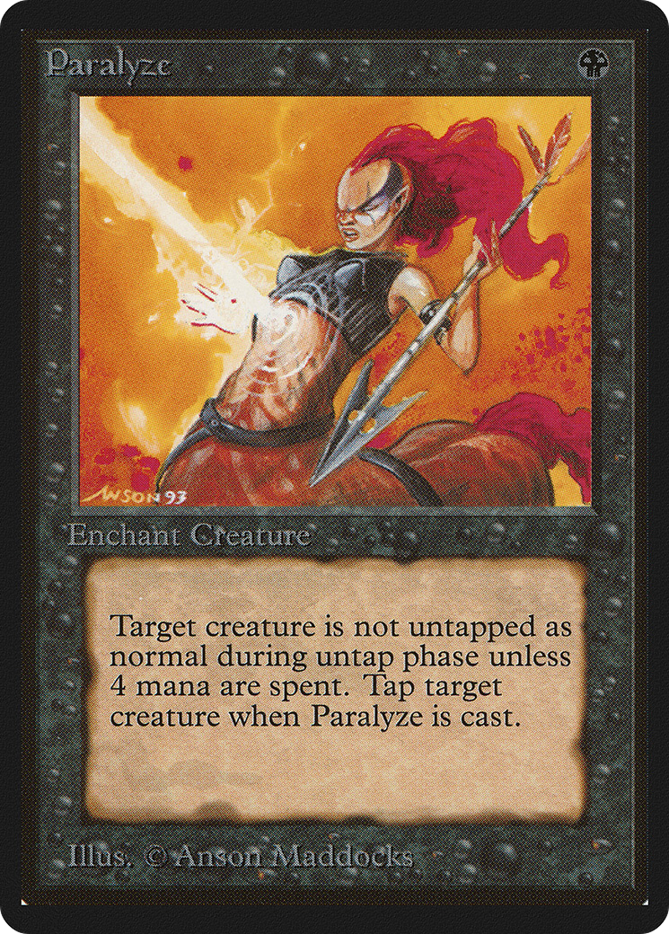 {C} Paralyze [Beta Edition][LEB 120]