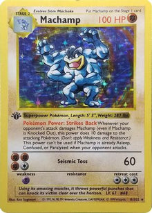 [PKM] Machamp (8/102) (Shadowless) [Base Set 1st Edition]