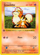 [PKM-C] Growlithe (28/102) [Base Set Shadowless Unlimited]