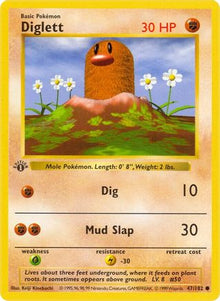[PKM-C] Diglett (47/102) [Base Set Shadowless Unlimited]