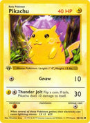 [PKM-C] Pikachu (58/102) [Base Set Shadowless Unlimited]