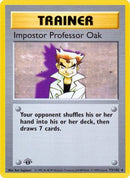 [TR] Impostor Professor Oak (73/102) [Base Set Shadowless Unlimited]