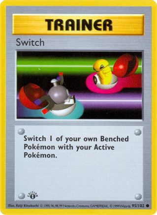 [PKM] Switch (95/102) [Base Set Shadowless Unlimited]