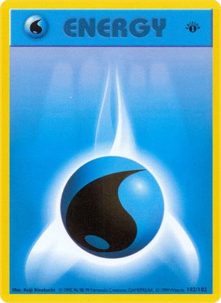 [BE] Water Energy (102/102) [Base Set Shadowless Unlimited]