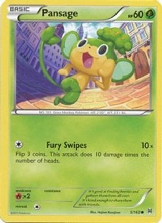 [PKM] Pansage (5/162) [XY: BREAKthrough]