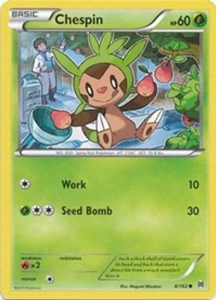 [PKM] Chespin (8/162) [XY: BREAKthrough]