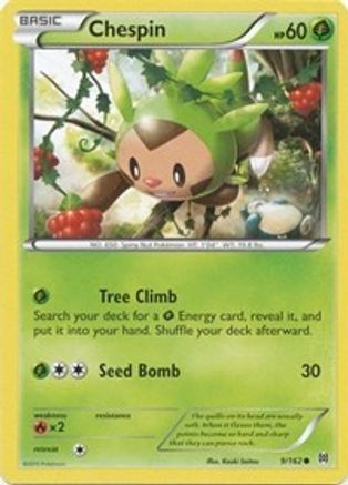 [PKM-C] Chespin (9/162) [XY: BREAKthrough]