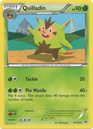 [PKM] Quilladin (10/162) [XY: BREAKthrough]