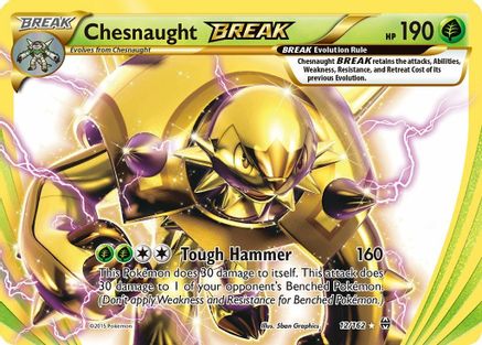 [PKM] Chesnaught BREAK (12/162) [XY: BREAKthrough]
