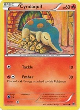 [PKM] Cyndaquil (18/162) [XY: BREAKthrough]