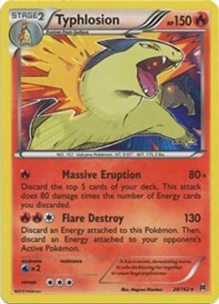 [PKM] Typhlosion (20/162) [XY: BREAKthrough]