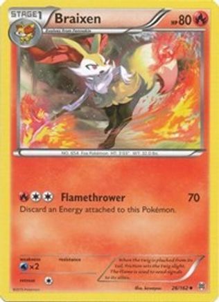 [PKM] Braixen (26/162) [XY: BREAKthrough]