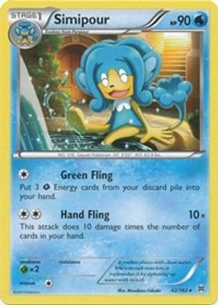 [PKM] Simipour (42/162) [XY: BREAKthrough]