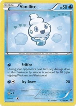 [PKM] Vanillite (43/162) [XY: BREAKthrough]