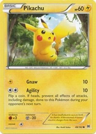 [PKM] Pikachu (48/162) [XY: BREAKthrough]