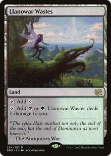 {R} Llanowar Wastes [The Brothers' War][BRO 264]