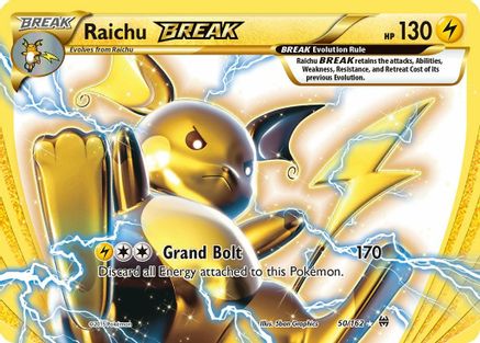 [PKM-R] Raichu BREAK (50/162) [XY: BREAKthrough]