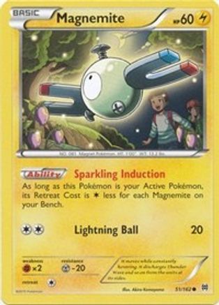 [PKM] Magnemite (51/162) [XY: BREAKthrough]
