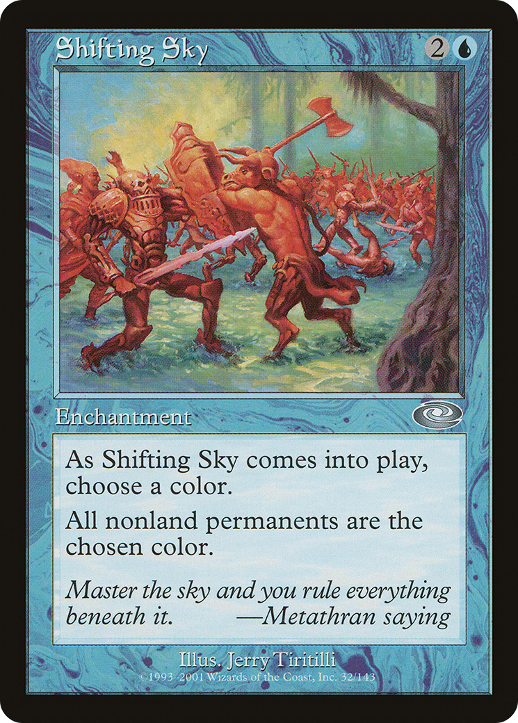 {C} Shifting Sky [Planeshift][PLS 032] - Misty Mountain Games