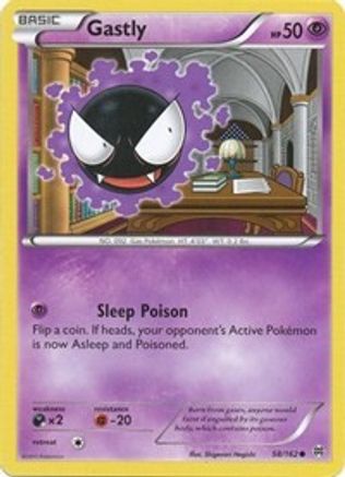 [PKM] Gastly (58/162) [XY: BREAKthrough]