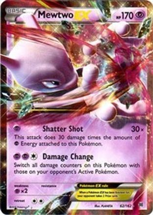 [PKM] Mewtwo EX (62/162) [XY: BREAKthrough]