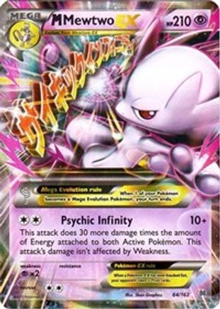 [PKM] M Mewtwo EX (64/162) [XY: BREAKthrough]