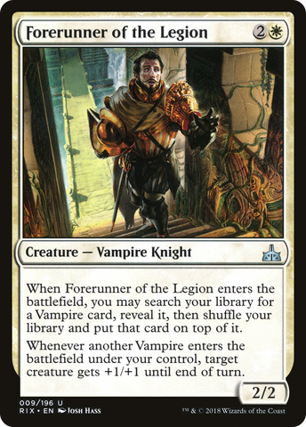{C} Forerunner of the Legion [Rivals of Ixalan][RIX 009]