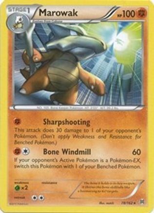 [PKM] Marowak (78/162) [XY: BREAKthrough]