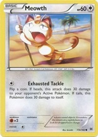 [PKM] Meowth (114/162) [XY: BREAKthrough]