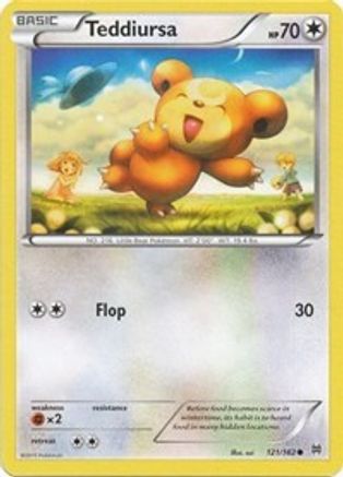 [PKM] Teddiursa (121/162) [XY: BREAKthrough]