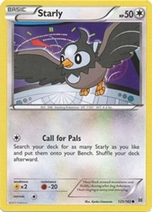 [PKM] Starly (125/162) [XY: BREAKthrough]