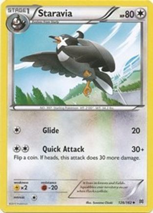 [PKM-C] Staravia (126/162) [XY: BREAKthrough]