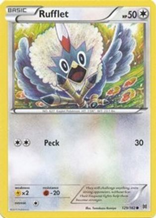 [PKM] Rufflet (129/162) [XY: BREAKthrough]
