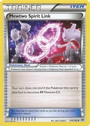 [TR] Mewtwo Spirit Link (144/162) [XY: BREAKthrough]