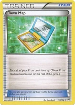 [PKM] Town Map (150/162) [XY: BREAKthrough]