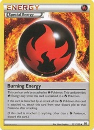 [PKM] Burning Energy (151/162) [XY: BREAKthrough]