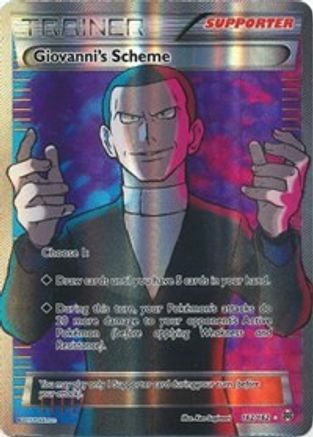 [PKM] Giovanni's Scheme (162/162) [XY: BREAKthrough]