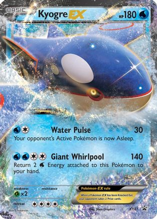 [PKM-R] Kyogre EX (XY41) [XY: Black Star Promos]