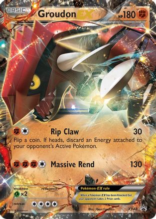 [PKM] Groudon EX (XY42) [XY: Black Star Promos]