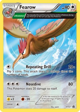 [PKM-R] Fearow (XY57) [XY: Black Star Promos]
