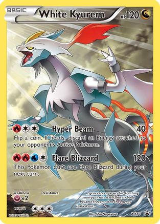 [PKM] White Kyurem (XY81) (Full Art Promo) [XY: Black Star Promos]