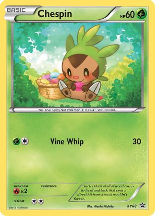 [PKM] Chespin (XY88) (Collector Chest) [XY: Black Star Promos]