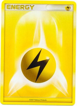 [PKM BE] Lightning Energy (2007 2008 League Promo) [League & Championship Cards]