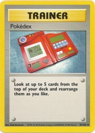 [TR] Pokedex (87/102) [Base Set Unlimited]