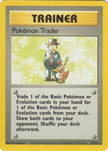 [TR] Pokemon Trader (77/102) [Base Set Unlimited]