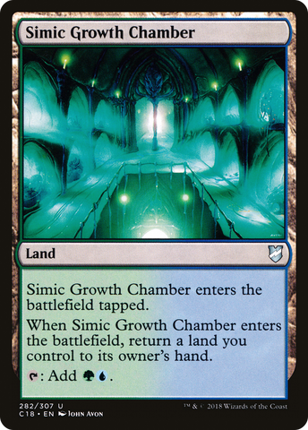 {C} Simic Growth Chamber [Commander 2018][C18 282]