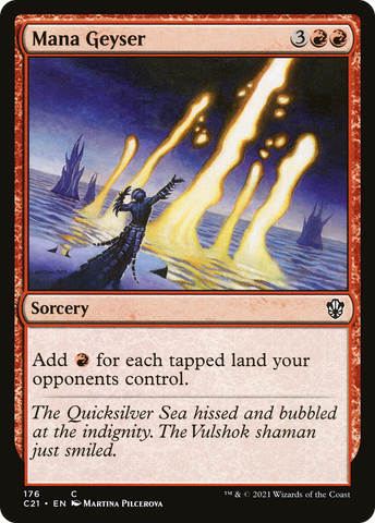 {C} Mana Geyser [Commander 2021][C21 176]