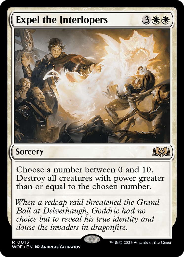 {@R} Expel the Interlopers [Wilds of Eldraine][WOE 013]