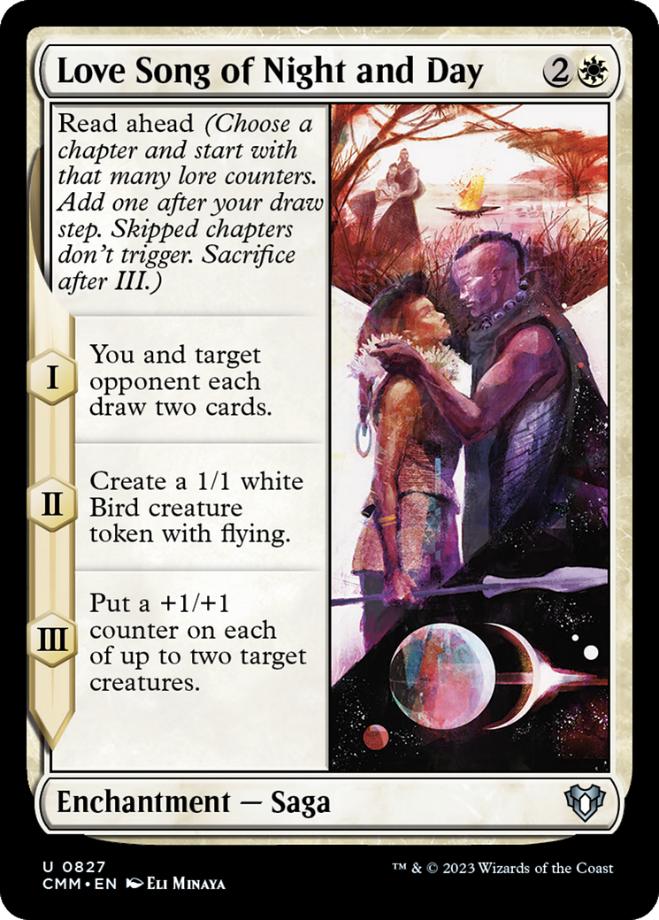 {C} Love Song of Night and Day [Commander Masters][CMM 827]