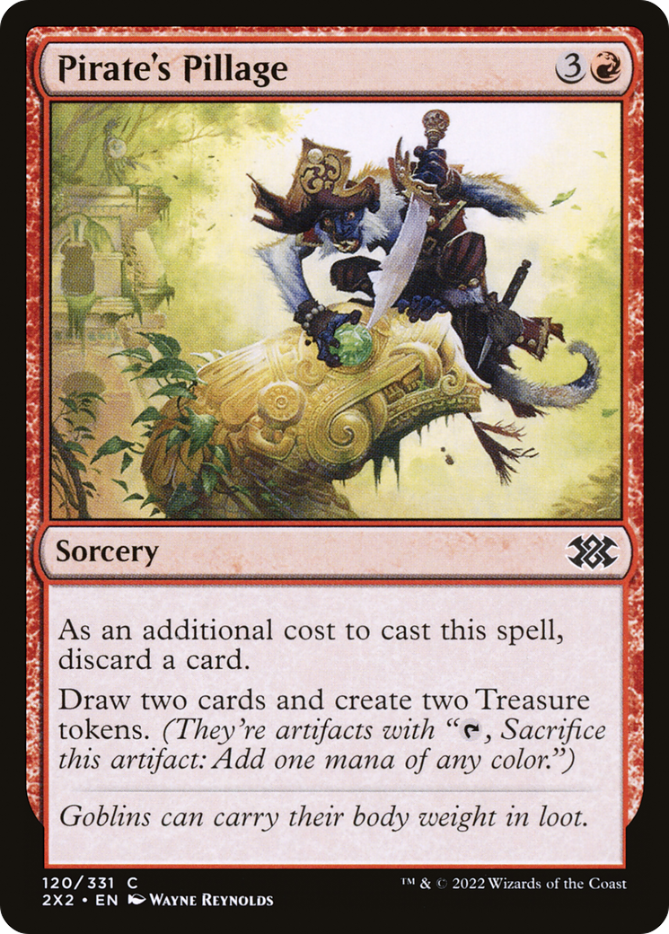 {C} Pirate's Pillage [Double Masters 2022][2X2 120]